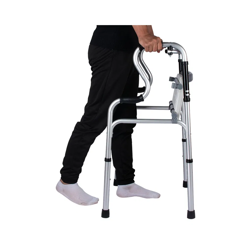 Dl-7012 Ferramenta de Assistência para Caminhada com Rodas Segura e Estável para Idosos Andador para Idosos