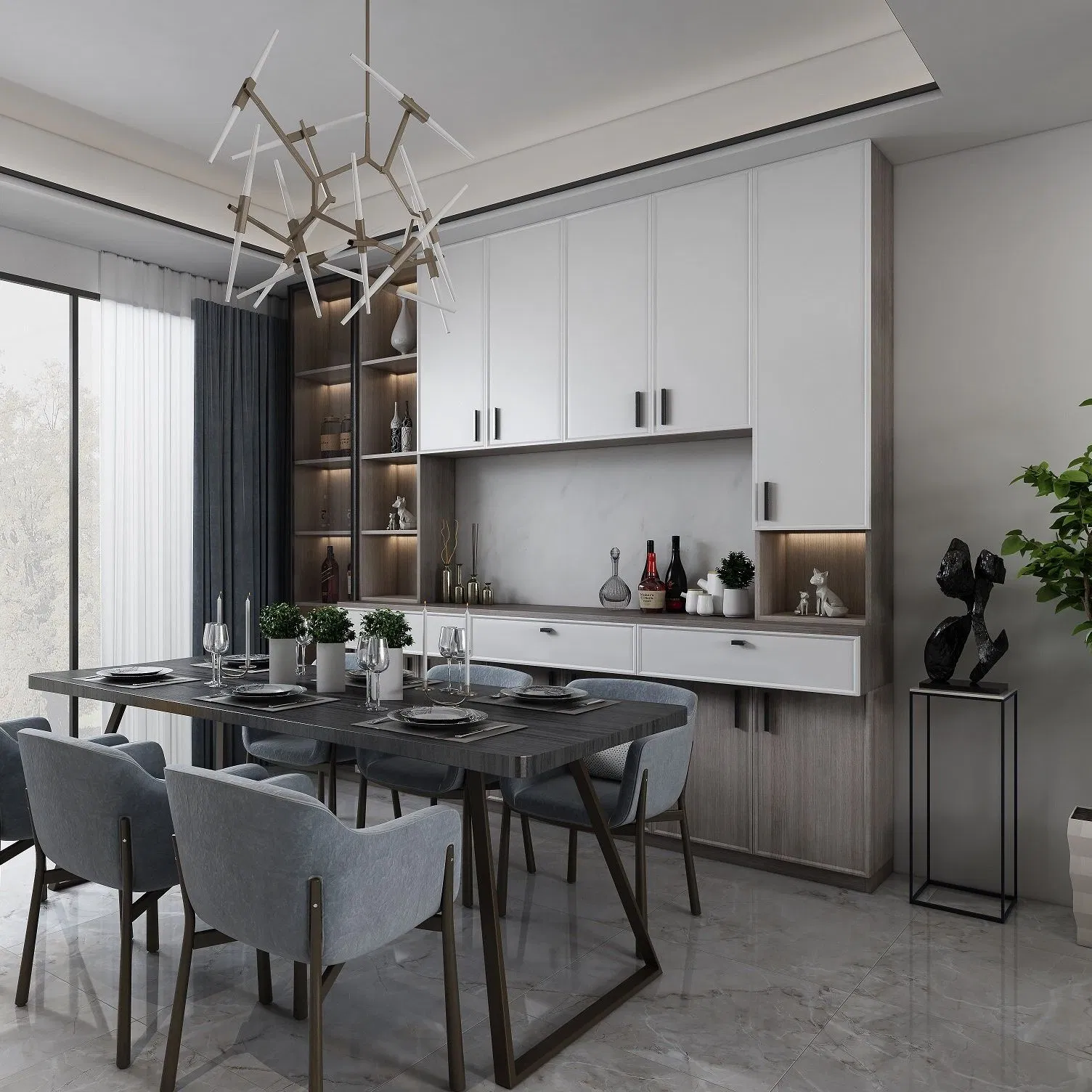 Armário de TV de Madeira Melamina, Mesa de Maquiagem, Closet Personalizado com Gavetas, Guarda-Roupa de Madeira Sólida, Mesa de Cabeceira Moderna, Conjuntos de Móveis para Quarto