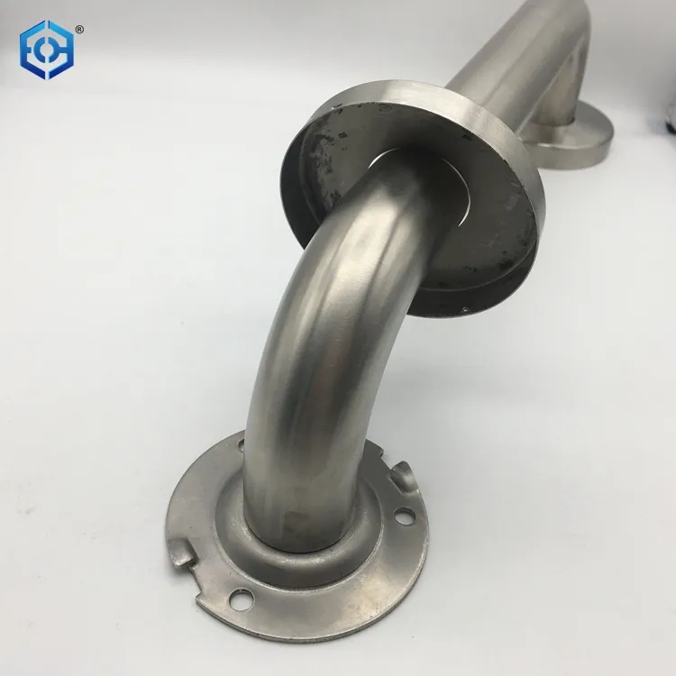 Aço inoxidável Suporte Banho Grab Bar Wc Barra de suporte