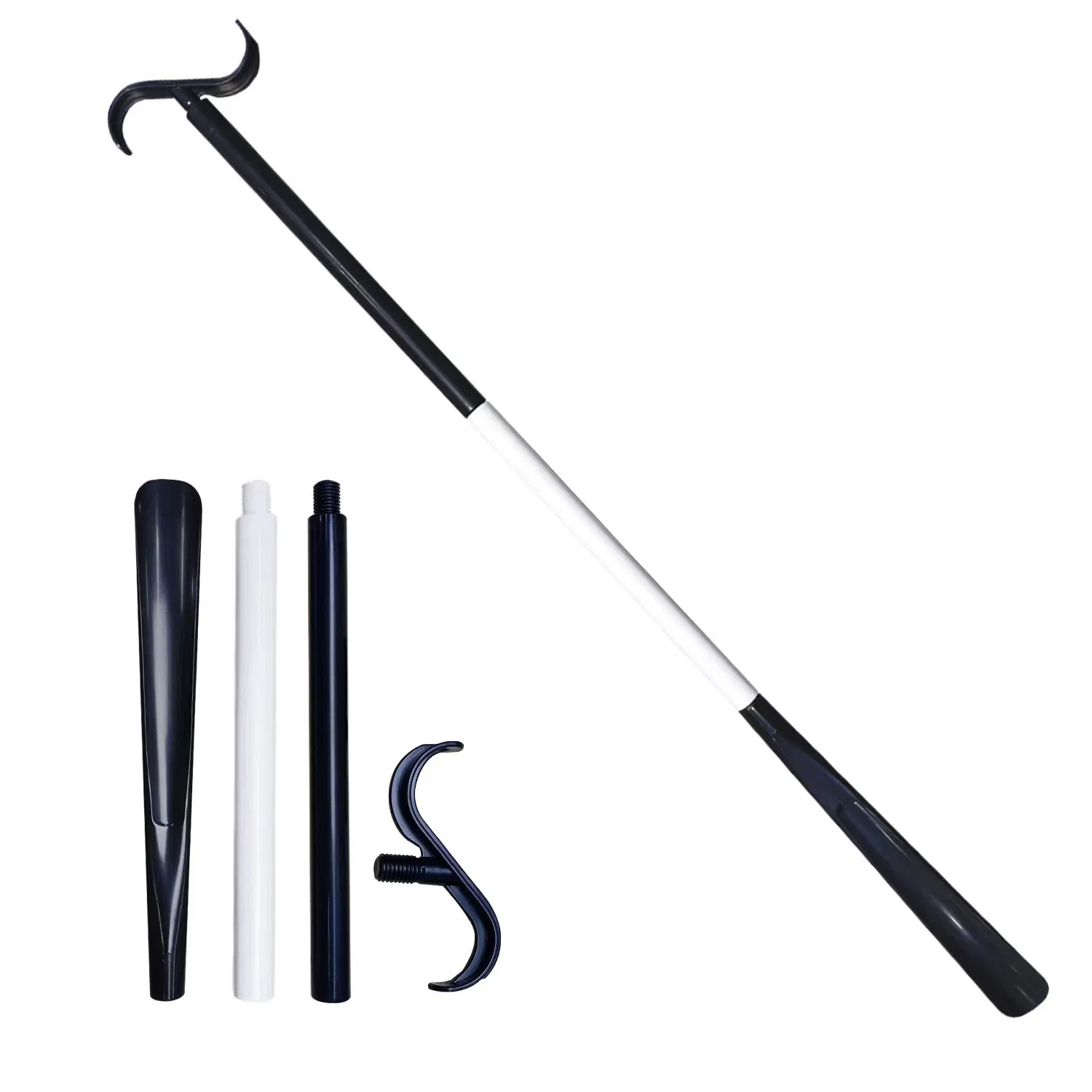 Cano Longo com Calçador e Ferramenta para Remoção de Meias Ajudas para Vestir Ez28457