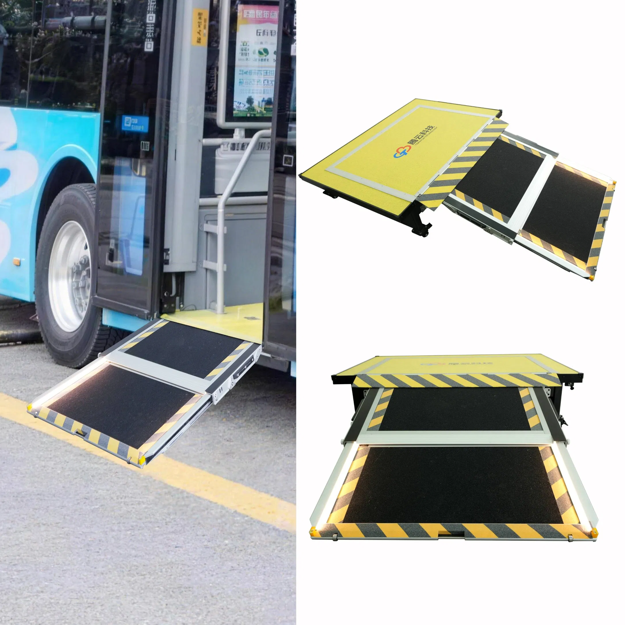 Elevador de Rampa para Cadeira de Rodas Elétrica Aprovado pelo E-MARK