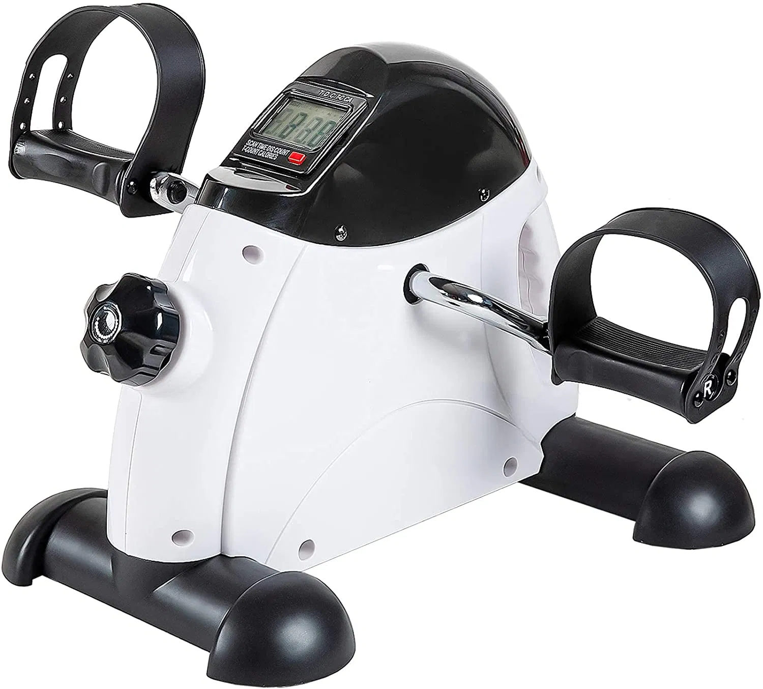 Exercitador de Pedal para Uso Doméstico para Exercícios de Pernas e Braços com Display LCD