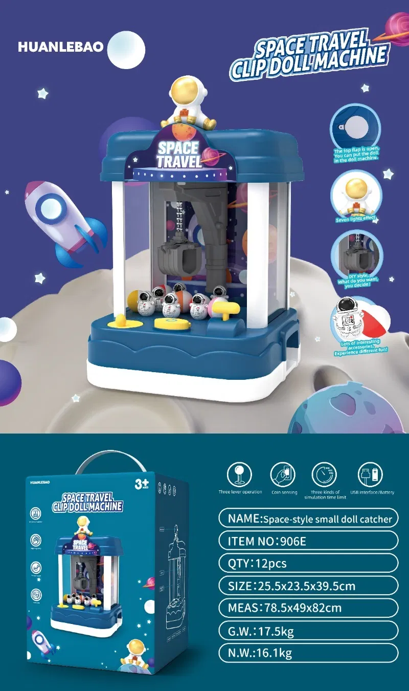 Máquina de Garra Mini Astronauta