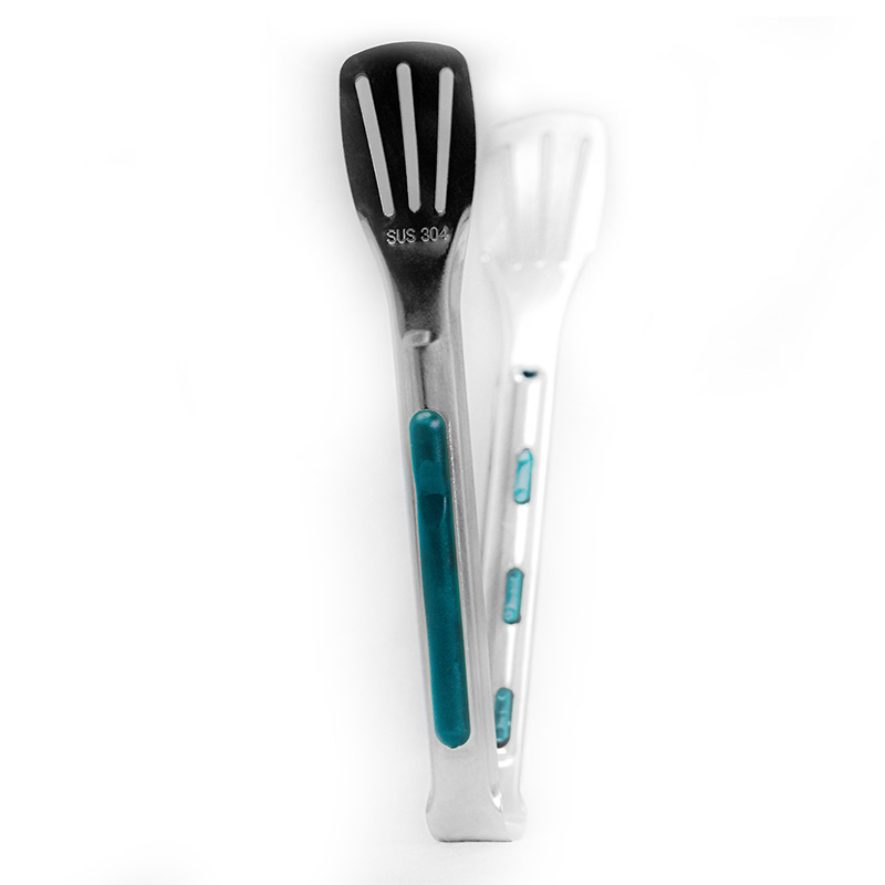 Atacado OEM Alta Qualidade Multifuncional Aço Inoxidável Cozinha Utensílio Acessórios Premium Churrasco Clip de Pinça com Cabo Antiderrapante