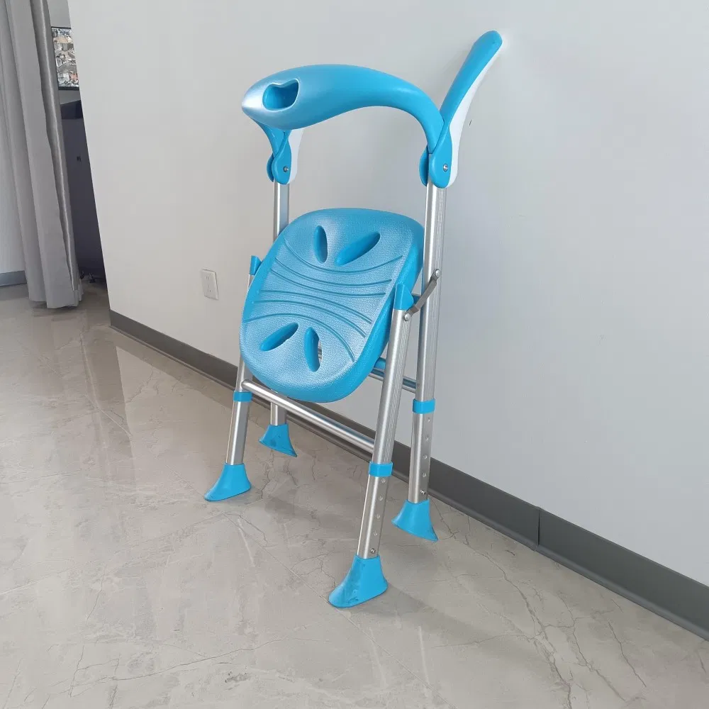 Cadeira de Banho Ajustável para Idosos com Design Antiderrapante para Segurança