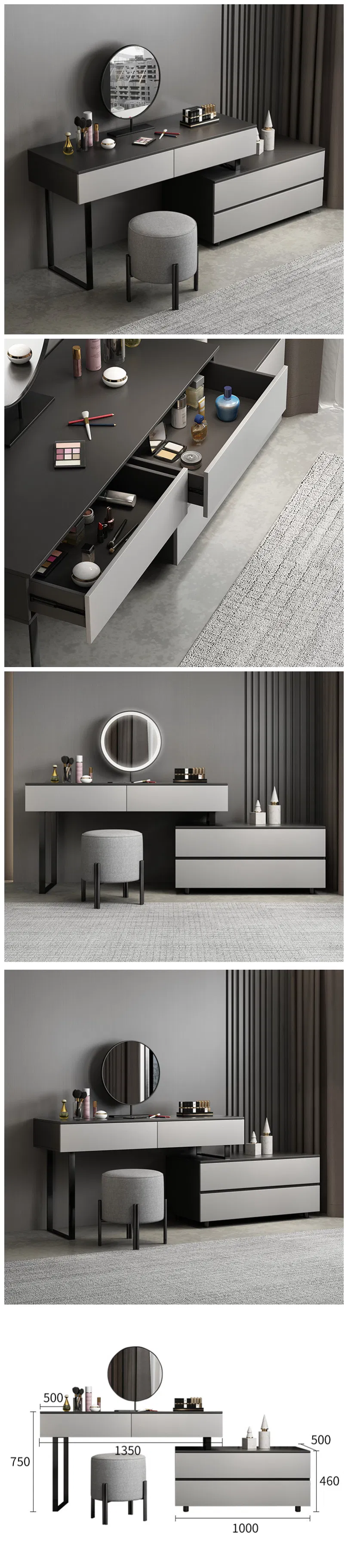 Detalhes da mesa