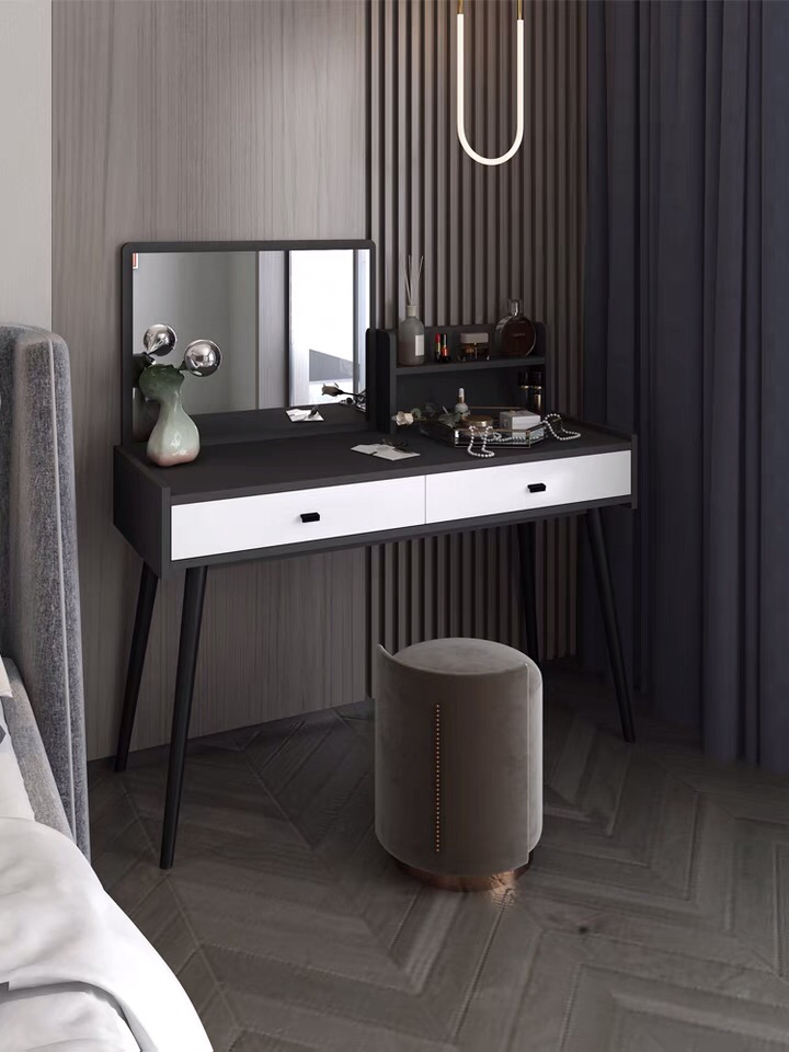 Mesa de Varejo Nórdica para Quarto Móveis Simples de Cômoda Luxuosa para Cabeceira