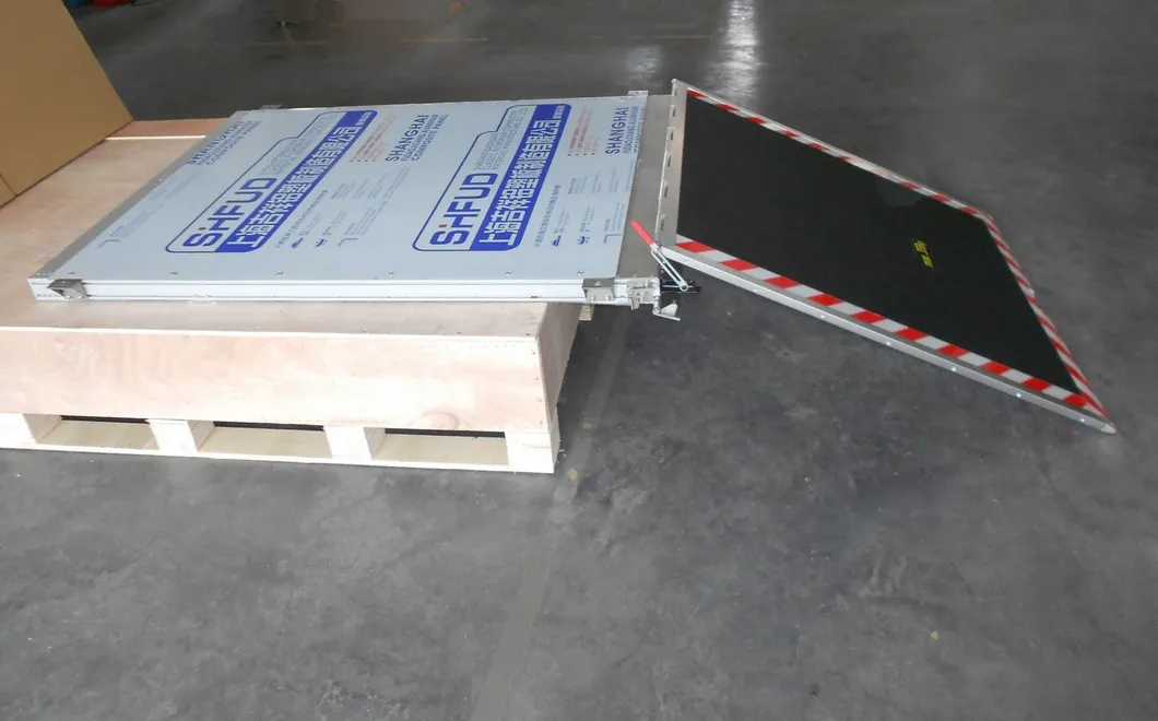 Rampas de Acesso para Cadeira de Rodas Mwr 350kg para Ônibus com Certificado Ce
