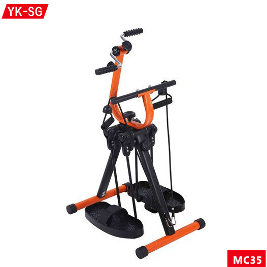 2023 Novo Mini Air Walker Trainer Reabilitação Pedal Exercitador para Idosos Braços e Pernas Fisioterapia Cardio Fitness
