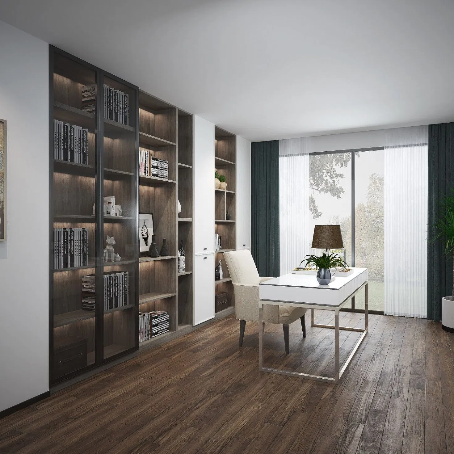 Armário de TV de Madeira Melamina, Mesa de Maquiagem, Closet Personalizado com Gavetas, Guarda-Roupa de Madeira Sólida, Mesa de Cabeceira Moderna, Conjuntos de Móveis para Quarto