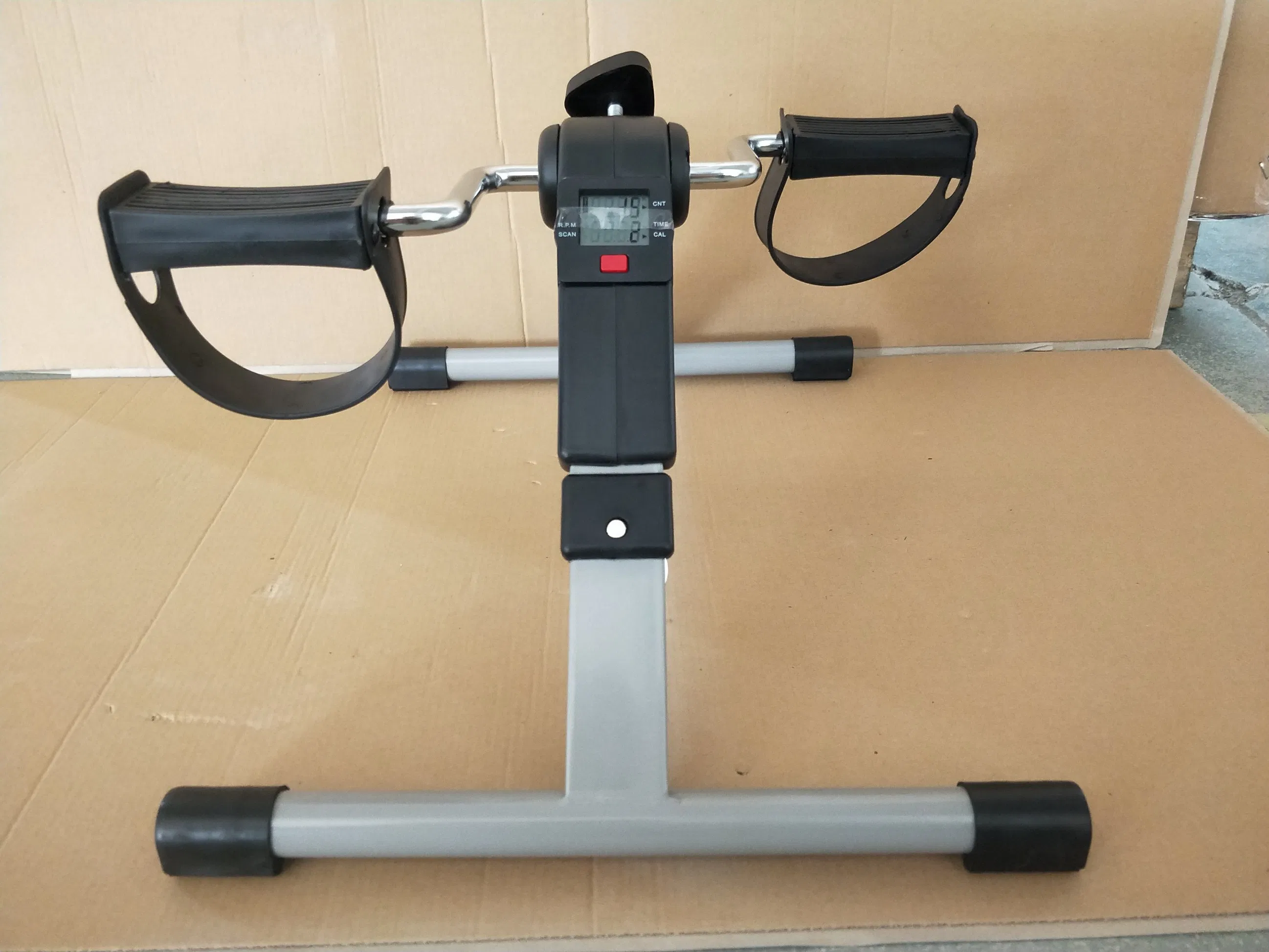 Aprovado pela RoHS, Treinador Médico Steel Brother com Capa Externa de PP, Manual, Pedal de Exercitador de Cabo de Academia Preto