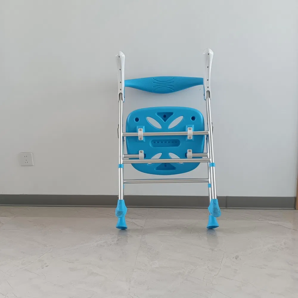 Cadeira de Banho Ajustável para Idosos com Design Antiderrapante para Segurança