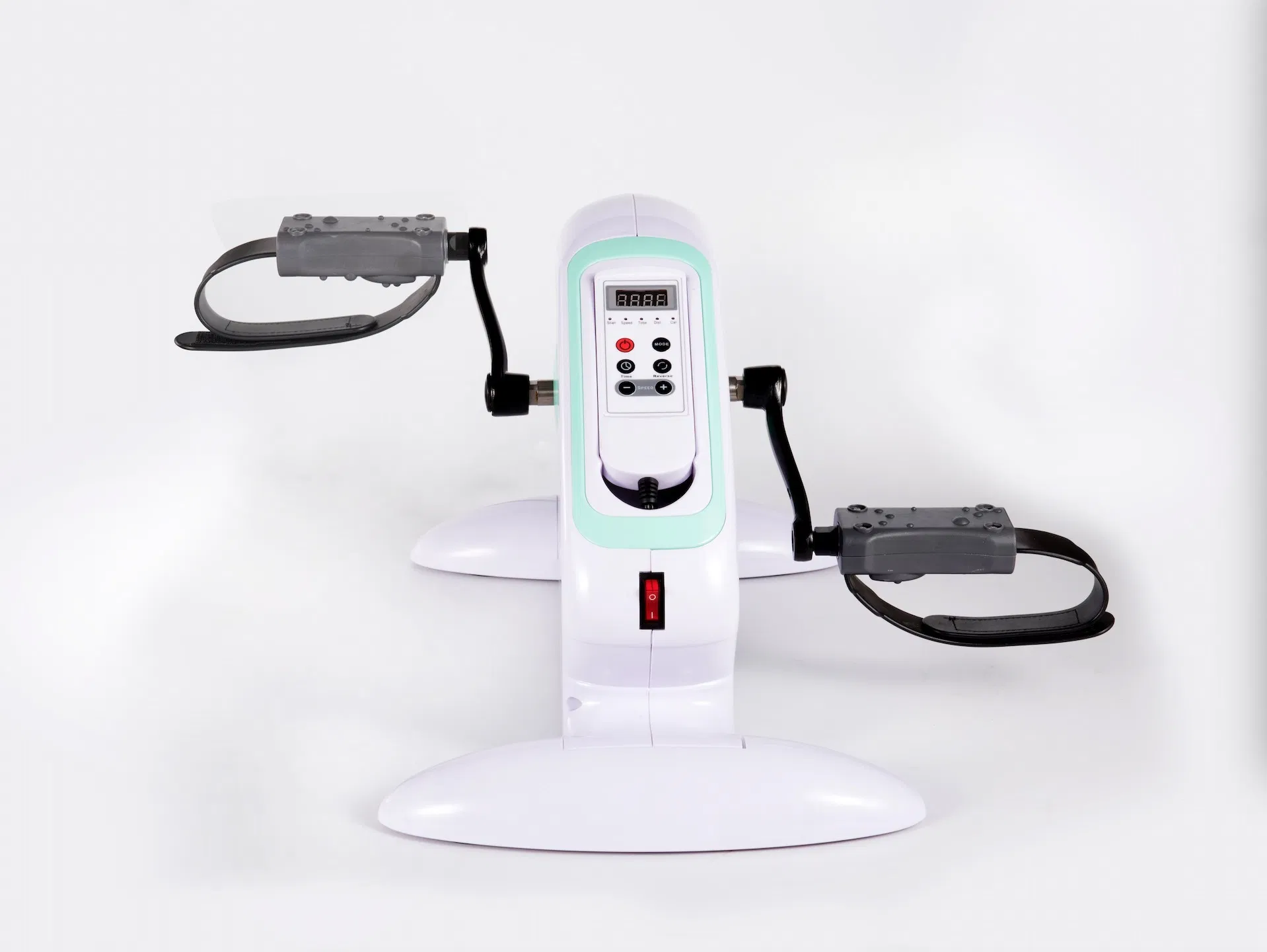 Exercitador de Pedal Manual para Fitness, Treinamento de Pernas e Cardio, Bicicleta Mini de Academia