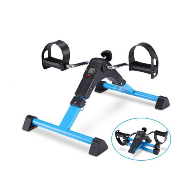 Exercitador de Pedal com Display Eletrônico para Treino de Pernas e Braços