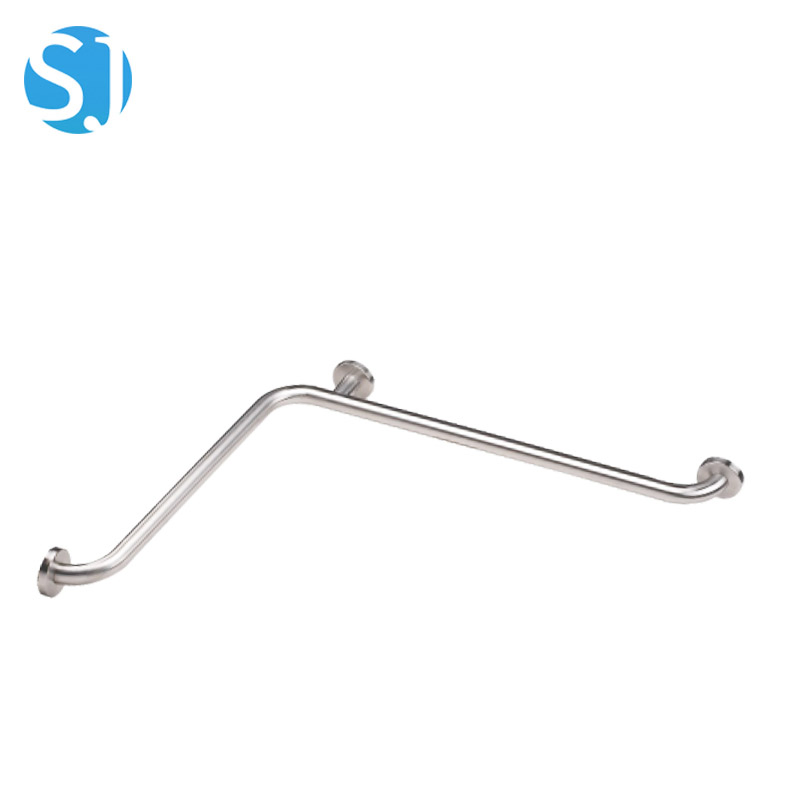 Barra de Apoio de Aço Inoxidável à Prova de Ferrugem para Banheiro, Corrimão de Segurança Montado na Parede, Design Moderno