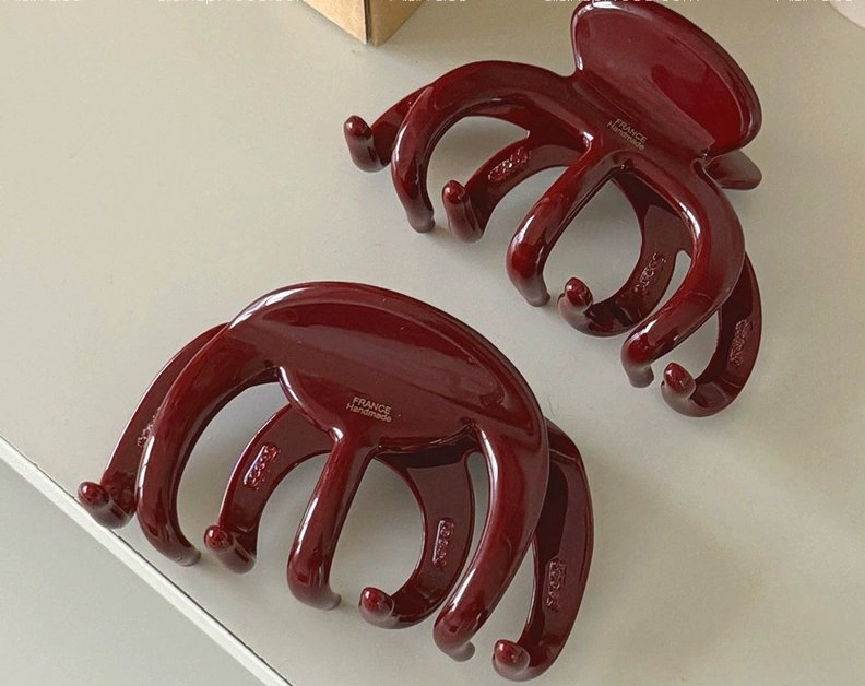 Acessórios de Cabelo para Mulheres em Tamanho Grande Atacado Moda Clipe de Cabelo em Forma de Garra de Ácido Acético