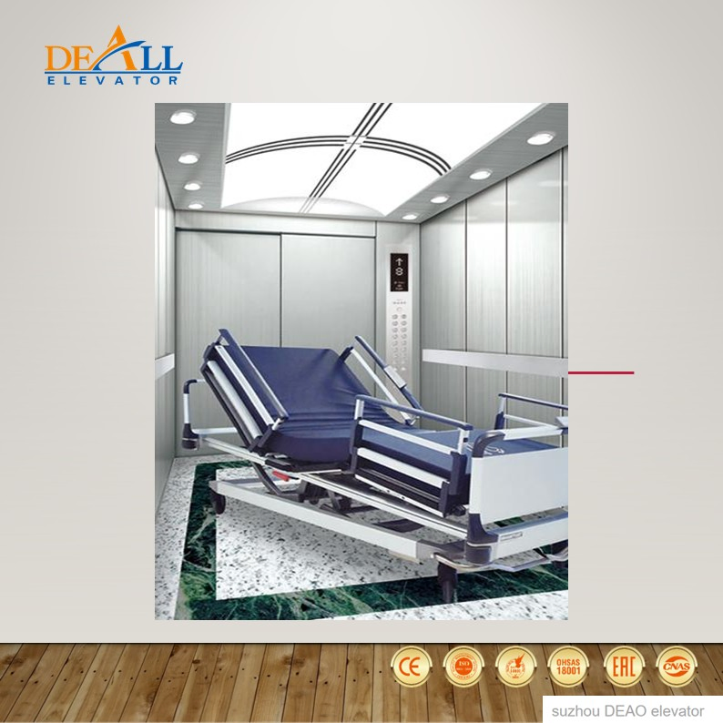320kg/400kg/450kg Elevador Hospitalar Personalizado de Motorização Sem Engrenagem Deao