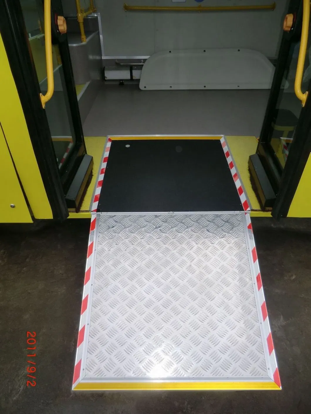 Rampas de Acesso para Cadeira de Rodas Mwr 350kg para Ônibus com Certificado Ce