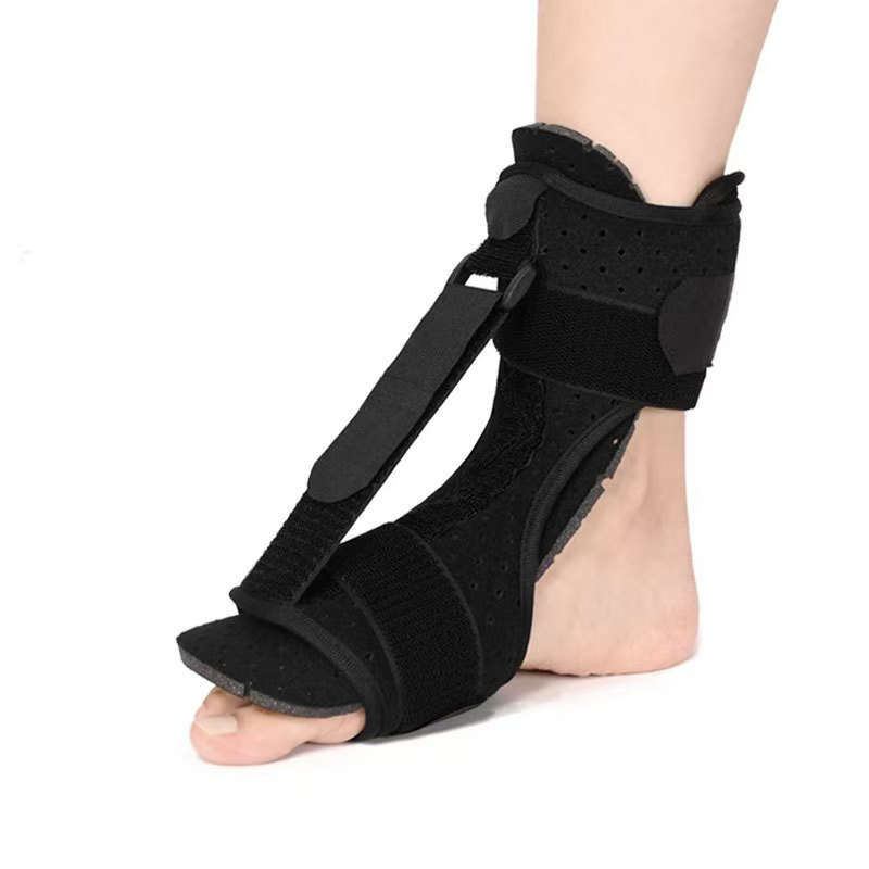 Protetor de pé com faixa ajustável, almofada para futebol, ciclismo, esportes, meias, envoltórios de peso