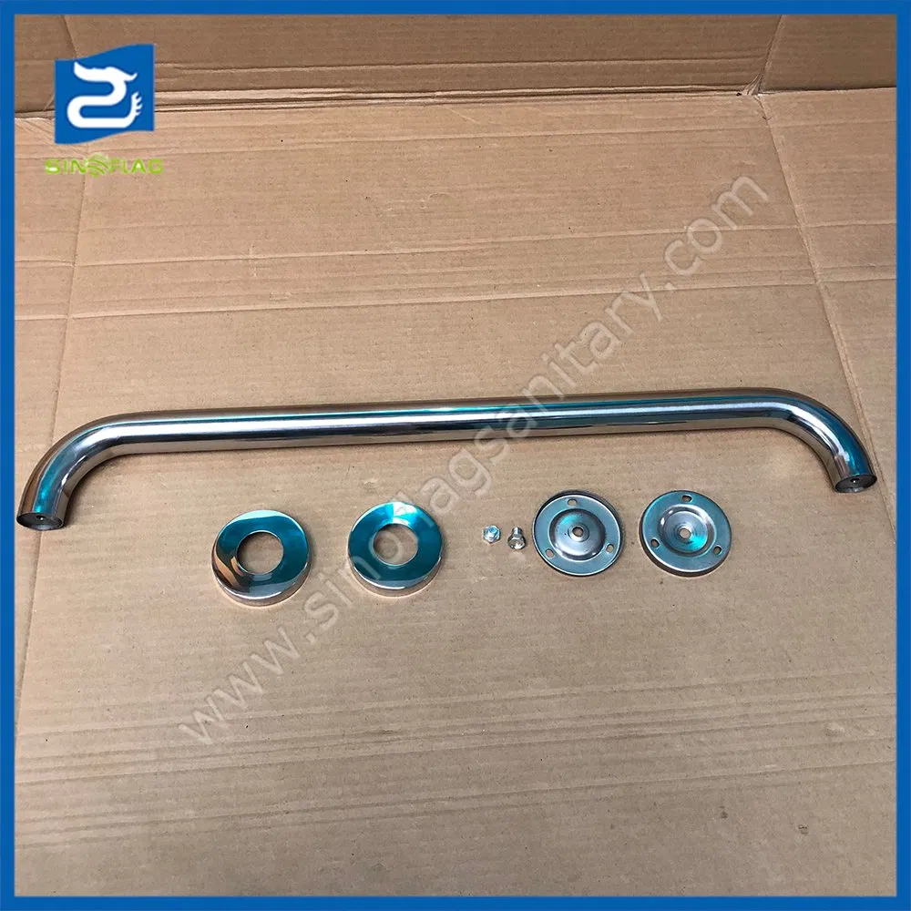 Barra de Apoio para Banheiro com Acessibilidade para Chuveiro, Barra de Segurança em Aço Inoxidável para Banheiro