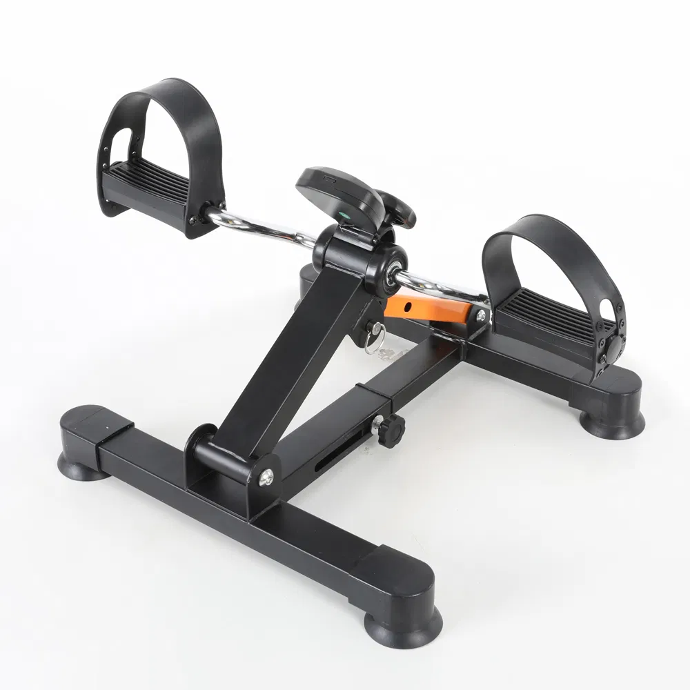 Bicicleta de Exercício Mini Dobrável Ajustável para Uso em Casa