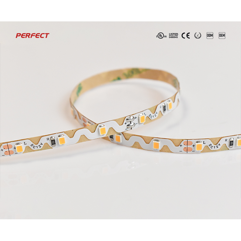 Non-Waterproof SMD2835 Zigzag S Shape Flexible LED Strip Light