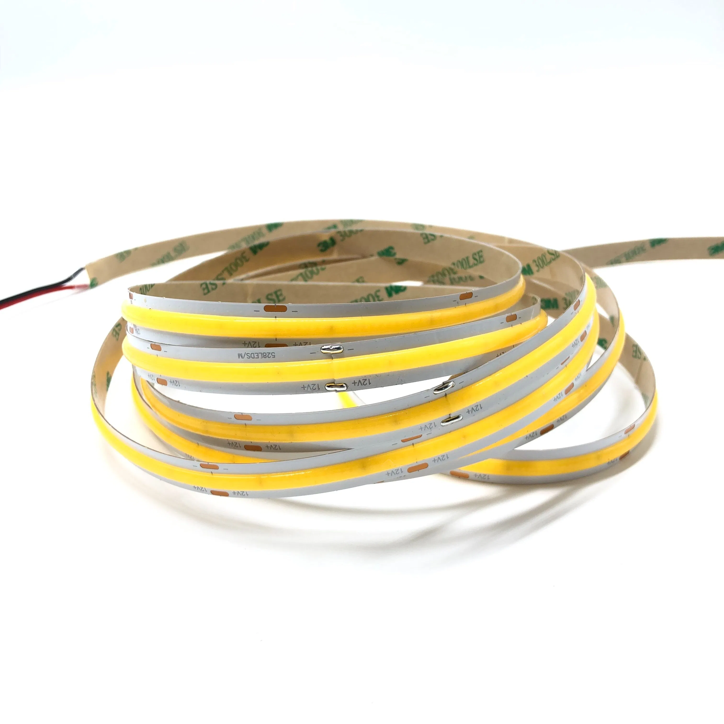 COB Lighting Strip 528 LEDs/M 8mm Slim Tape for Shelf &amp; Kitchen Lighting