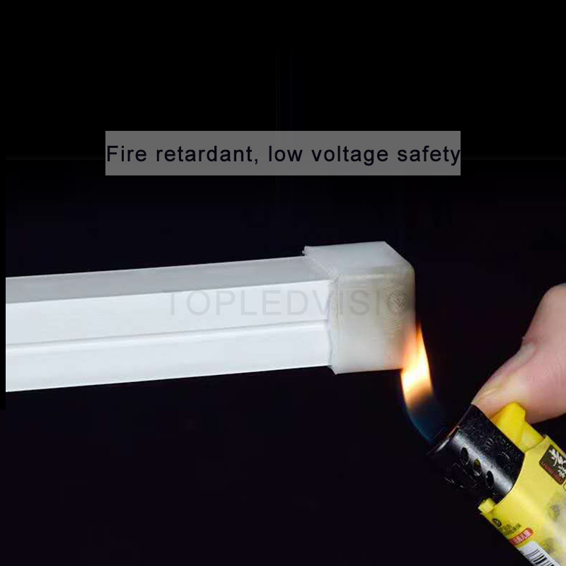 LED Neon Flex IP67 Brightness 6*12 RGB Tape LED Silicon Tube Bendable LED Neon Strip Waterproof Outdoor for Ceiling, Staircase, Garden, Landscape