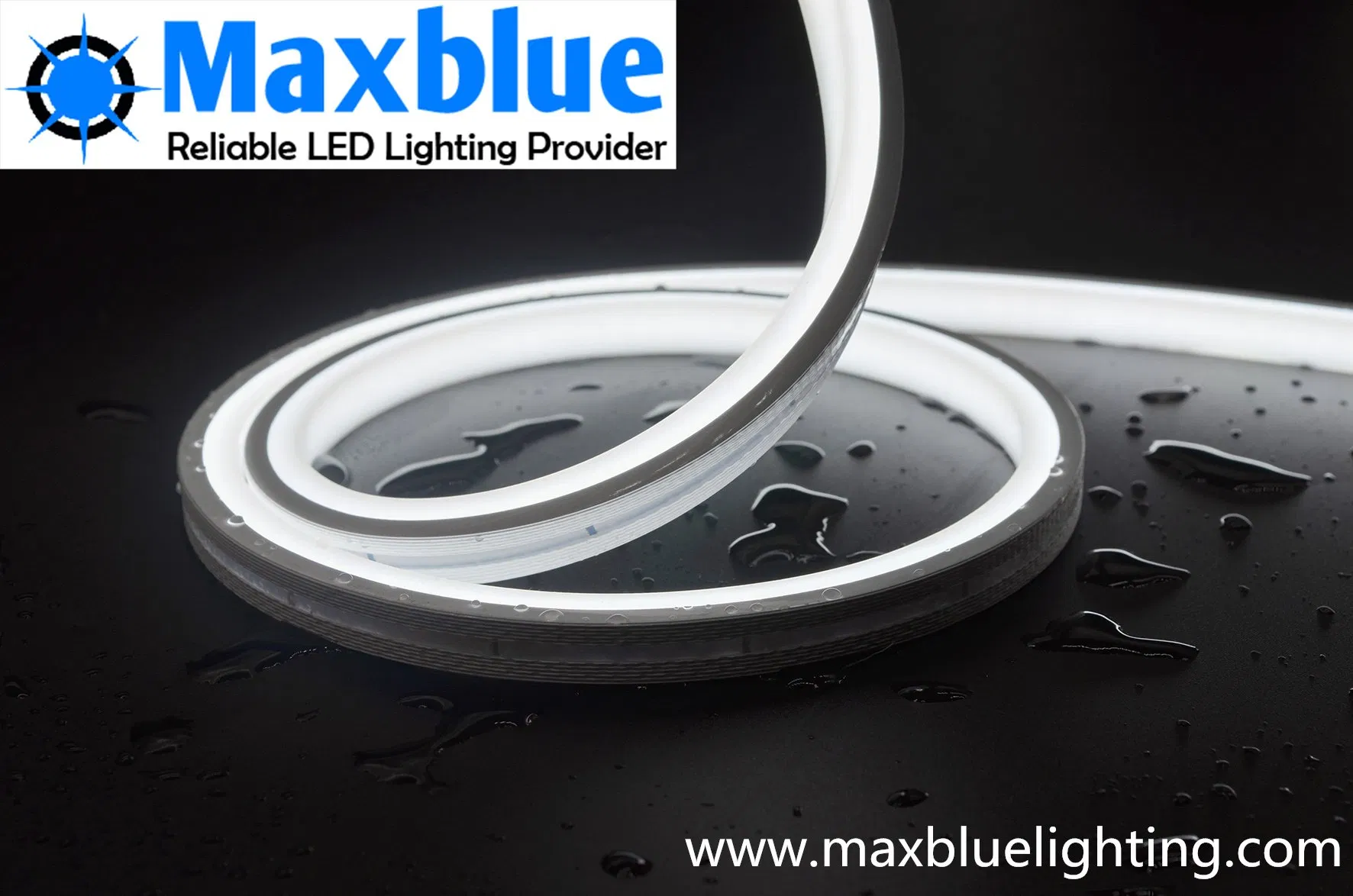 Side-Emitting High Brightness 1220 Silicone Neon LED Strip for Signs/Ads