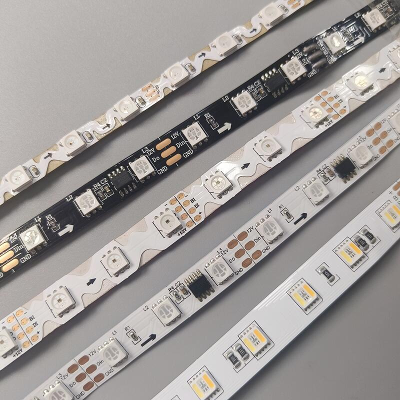 Factory Sale Customization Addressable LED RGB Strip Made in China for Outdoor Indoor Decor