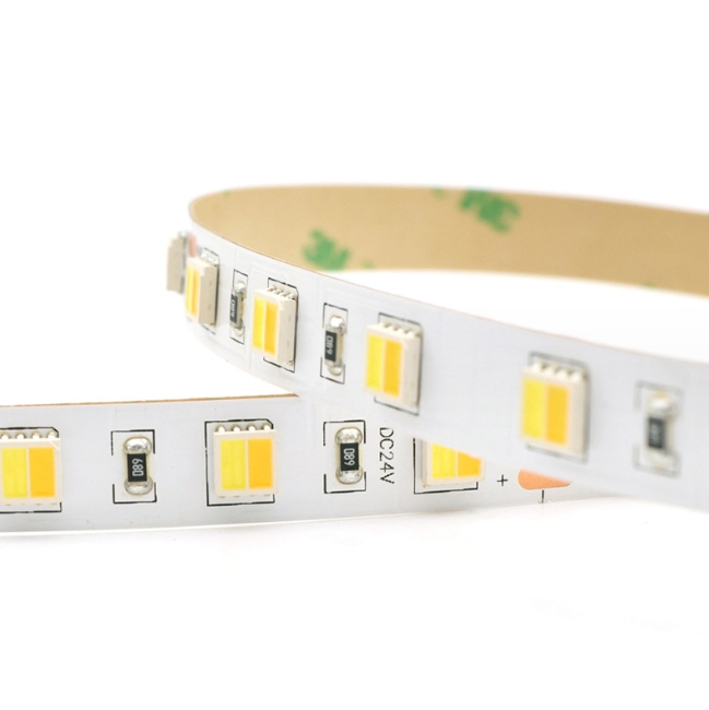 Dynamic Tunable White LED Strip Light for 12V/24V Systems