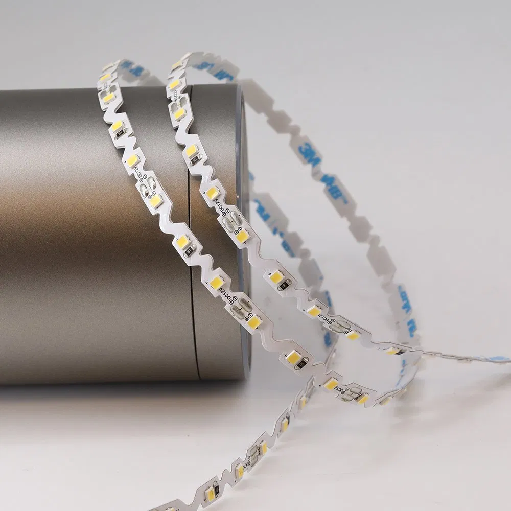 Super Bright Source 2835 Zigzag S Shape LED Strip for Signage 60LEDs/M