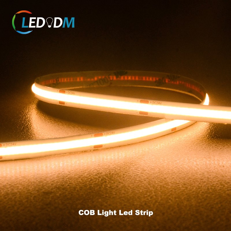 Dim to Warm 5V COB LED Strip Vs LED Strip RGBW IP67 White 10m Spotless China COB LED Strip with ETL CE Rhos
