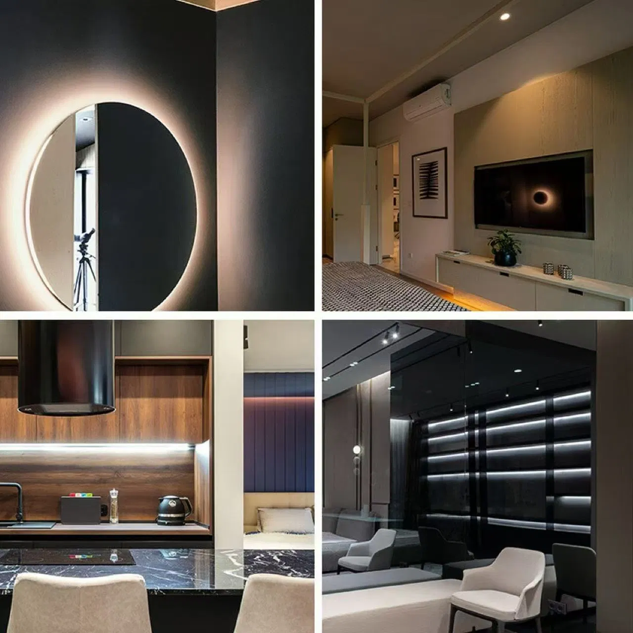 Dual Colour Tunable White LED Strip Light for Cabinets