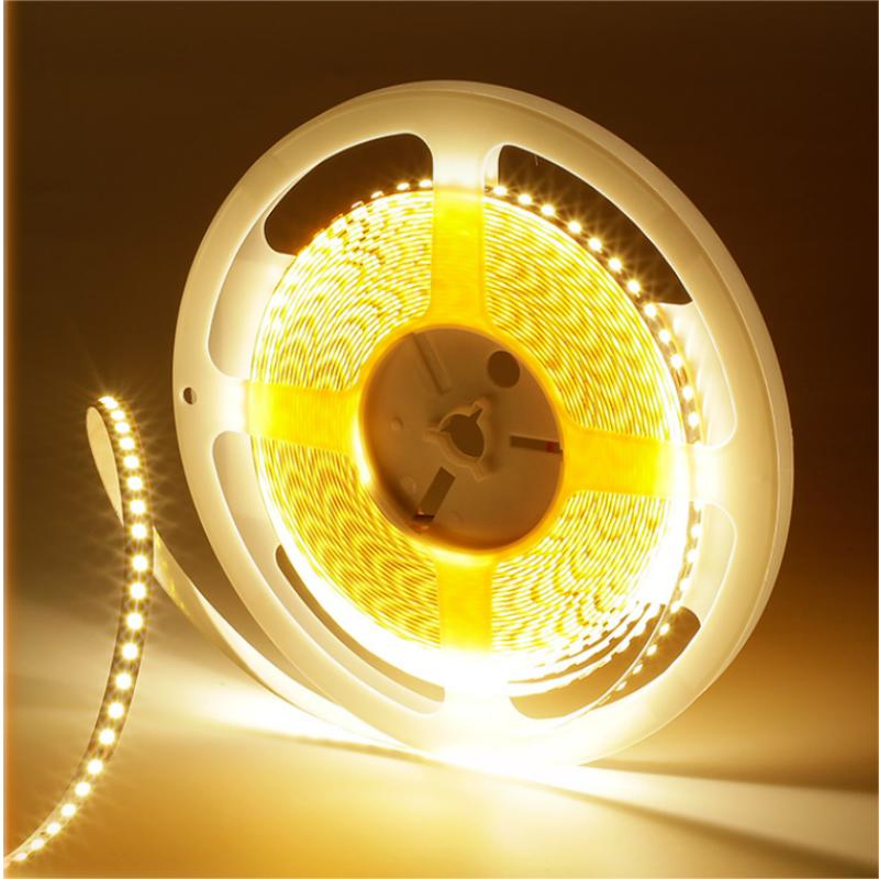 LED Light with Waterproof Patch Ultra-Narrow Counter Light Box 2835 Bare Panel 120LED Staircase Ceiling Dark Slot Light Strip