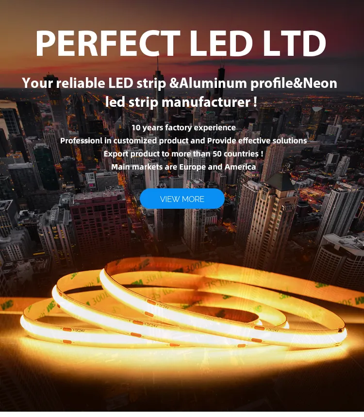 COB Side Emitting RGB LED Strip