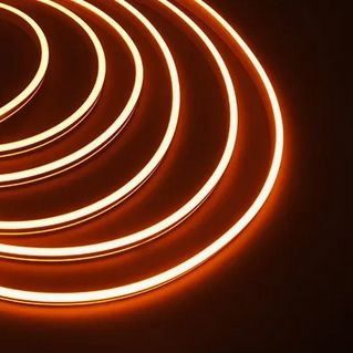 24V 2835 120d 5mm Square Silicone Tube 04X10mm Side-Emitting IP67 Waterproof Free Cut Silicone LED Neon Strip