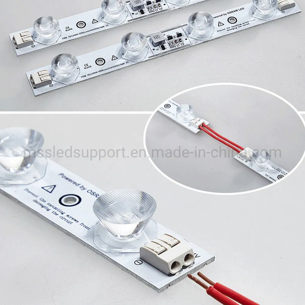 High Power 0sram LED Lightbar 24V 21W LED Edge Light Rigid Bars for Double Side Light Box Whose Depth +5cm