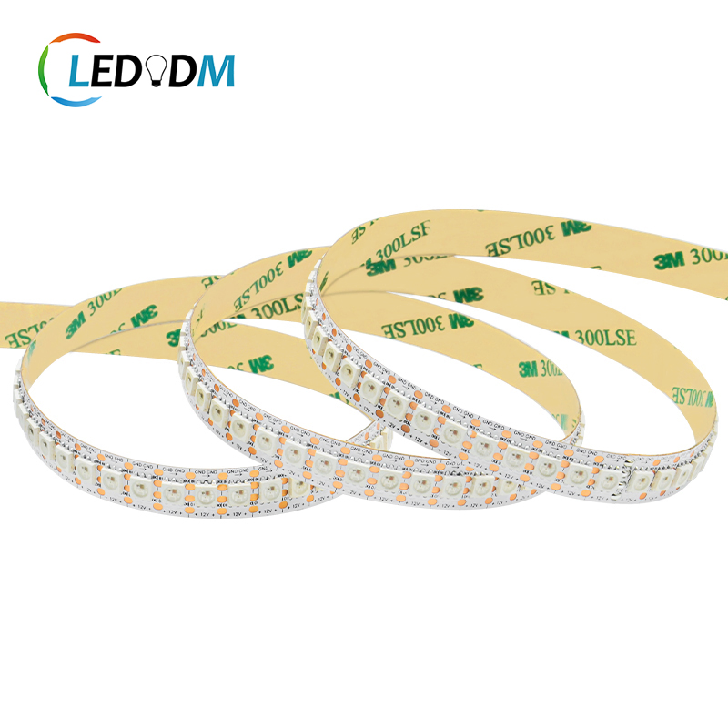 China Wholesale Factory 12V Ws2815 Ws2815b SMD5050 RGB Pixel Addressable LED Light Strips for Lighting Projects