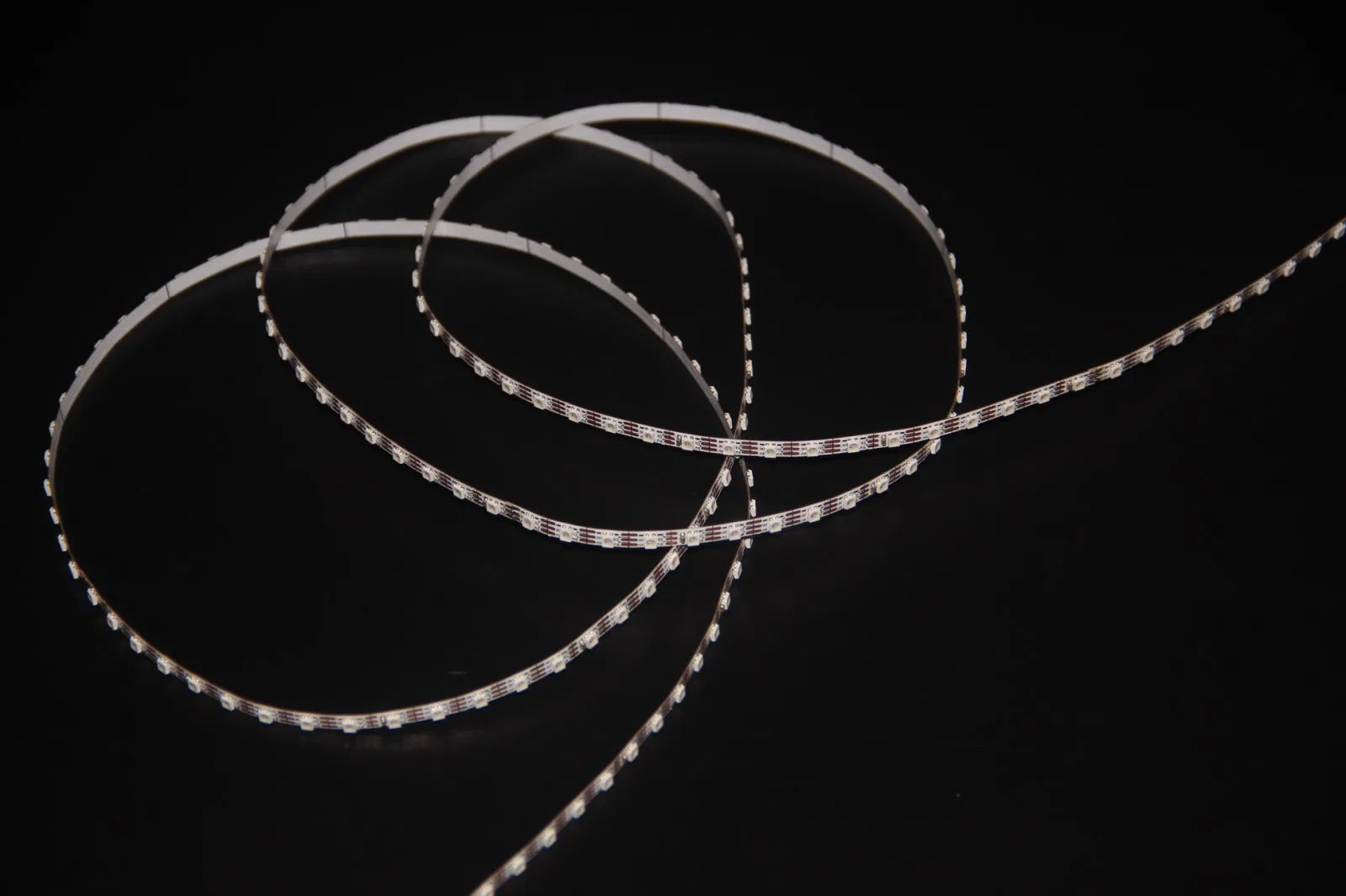 Individually Addressable 5V RGB Flex Strip - 4mm Ultra Narrow, 3-Wire, SMD2427 Chip