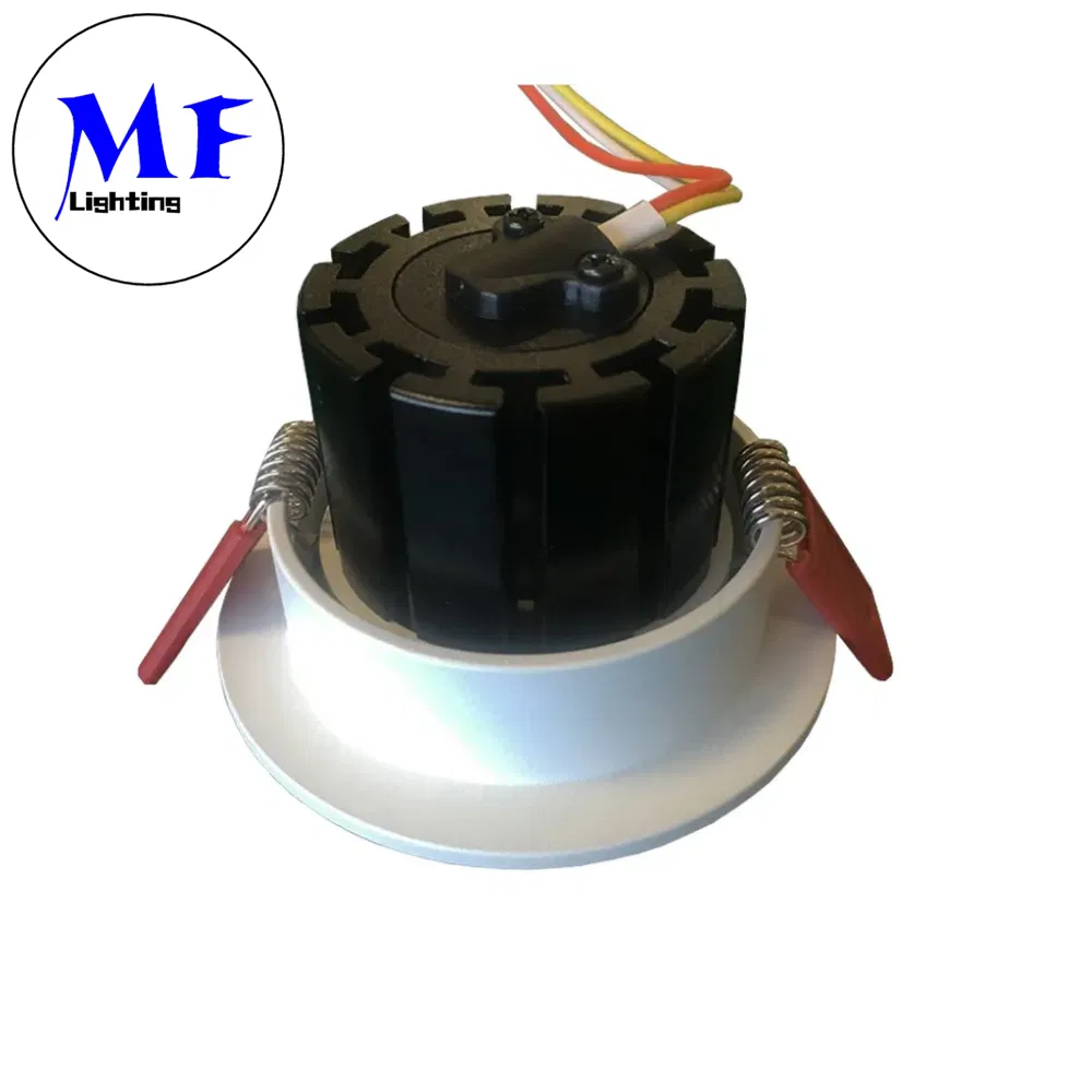 Factory Price LED 8W CE/ RoHS 24V Tunable White Flicker Free 5 Years Warranty Lamp Aluminum Frame Recessed COB LED Indoor Ceiling Down Light