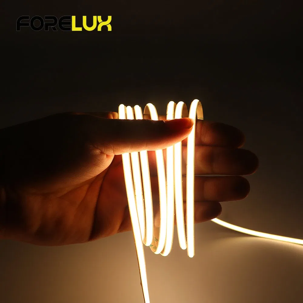 Ultra Narrow LED Strip COB 5mm DC24V 480LEDs IP20 No Light DOT Dimmable COB Strip