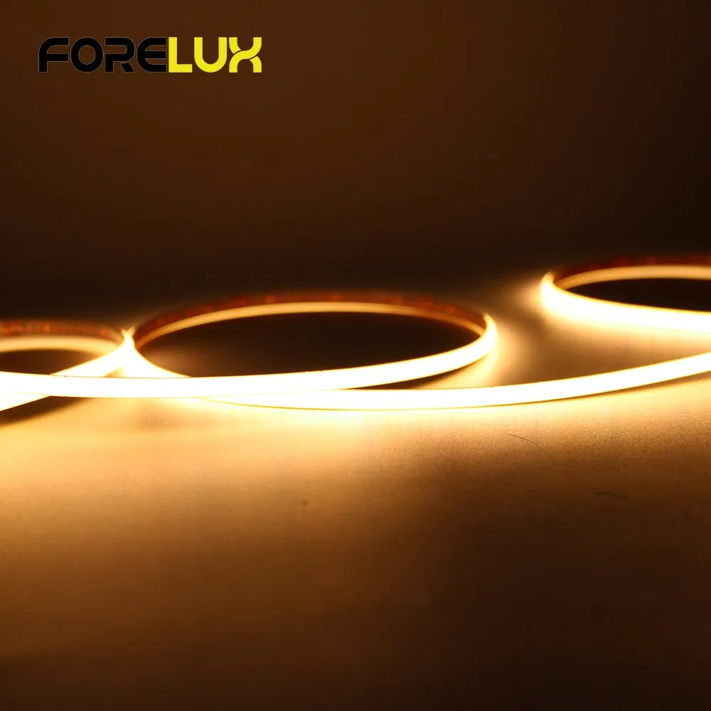 2700K 4000K 6500K Fcob LED CRI 90 95 LED COB Light 480LEDs 24V Slim 3mm 4mm 5mm Ultra Narrow COB Flexible LED Strip