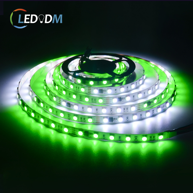China Wholesale Factory 12V 24W TM1934 Ws2818 SMD5050 RGB Digital Addressable LED Strips for Lighting Projects