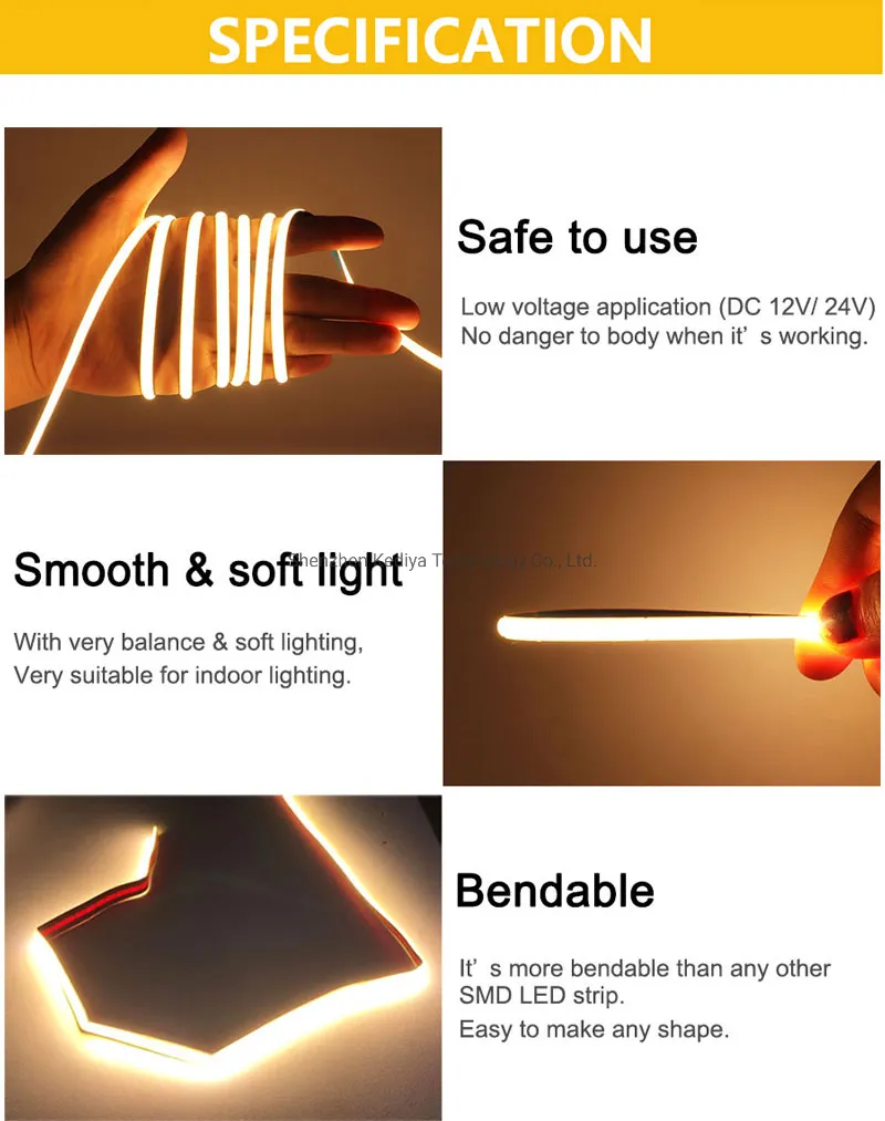 COB LED Strip Performance