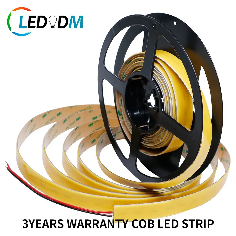 Flexible Brightest 12V 12 Volt 24V 3072chips/M 20mm Outdoor 4000K Ra>90 COB LED Strip