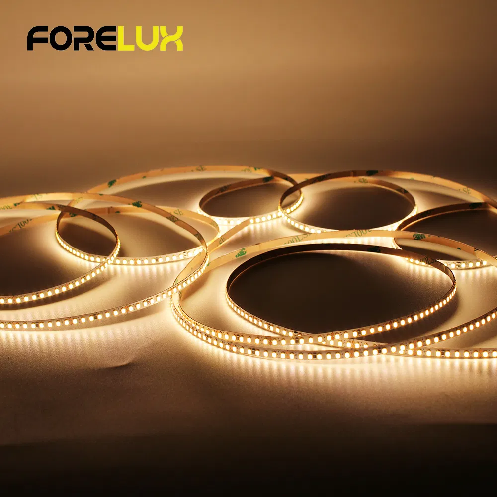 Ultra Narrow 4mm PCB 24VDC 2216 280LEDs/M Cuttable LED Light Strips for Indoor Use