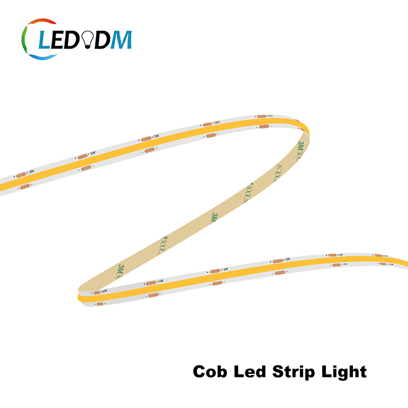 Dim to Warm 24V Dotless Dimmable Rgbic Smart Side Emitting Cheap Dream Color 4000K COB LED Strip with ETL CE Rhos