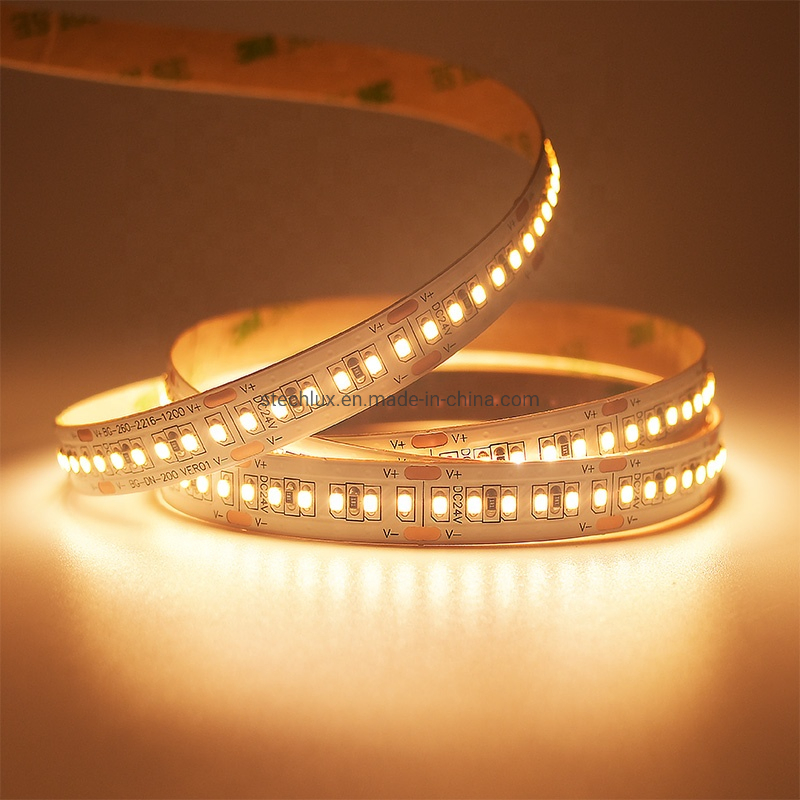 CRI90 6500K SMD2110 Flexible LED Strip Light 4mm Ultra Narrow 240LED/M PCB 3oz LED Lighting Strip