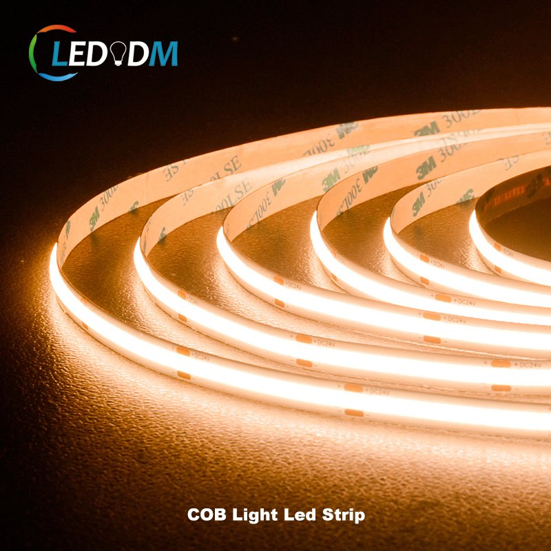 Dim to Warm 5V COB LED Strip Vs LED Strip RGBW IP67 White 10m Spotless China COB LED Strip with ETL CE Rhos